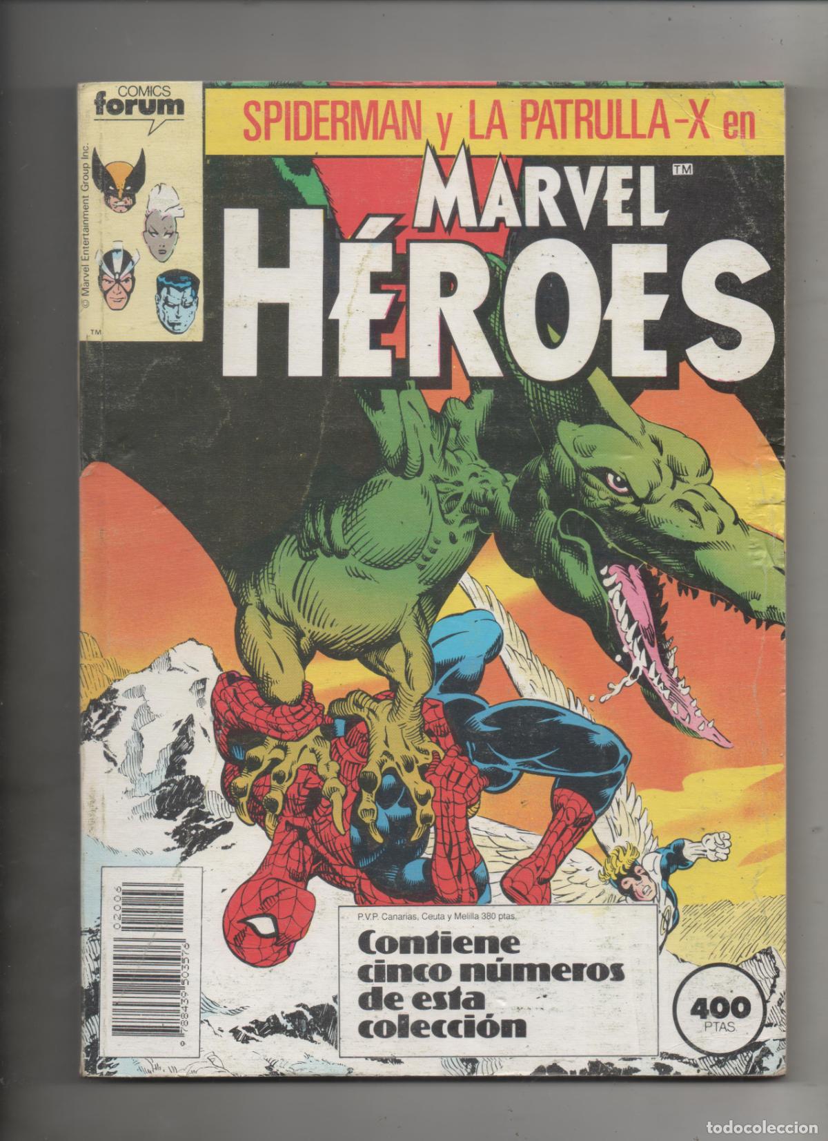 C&oacute;mics: MARVEL HEROES N&ordm; 31 al 35 RETAPADO . FORUM -P - Foto 1