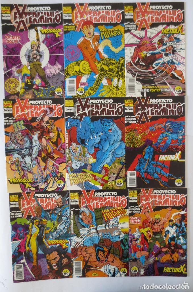 C&oacute;mics: PROYECTO EXTERMINIO COMPLETA. 9 NUMEROS. FORUM. - Foto 1