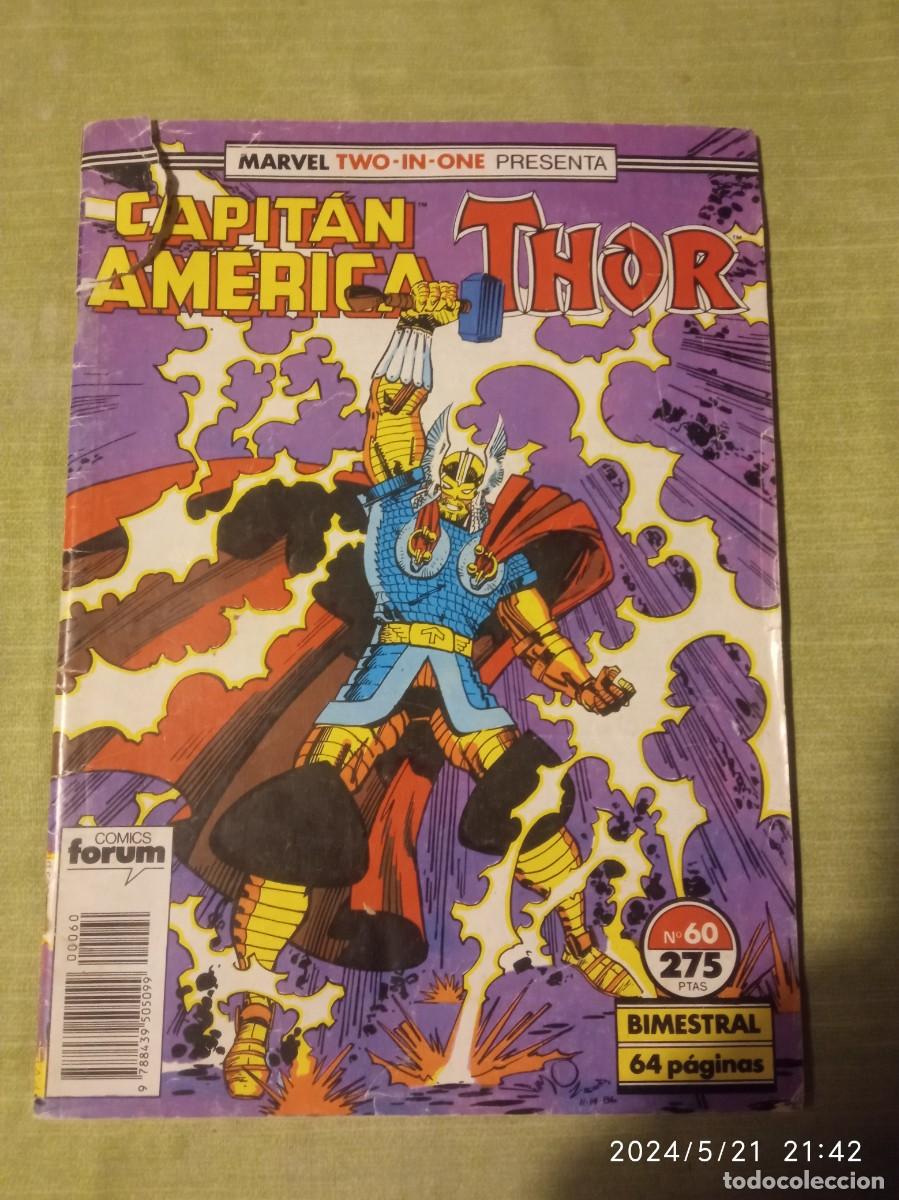 C&oacute;mics: CAPITAN AMERICA THOR N&ordm; 60 . FORUM. D4 - Foto 1