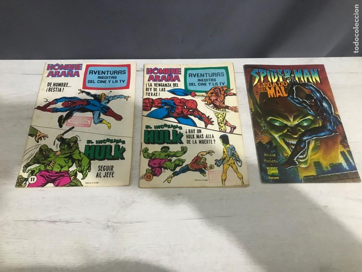 C&oacute;mics: Lote de 3 c&oacute;mics spiderman - Foto 1