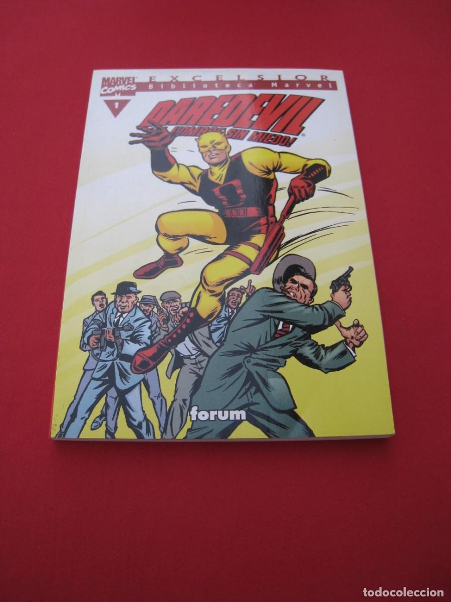 C&oacute;mics: BIBLIOTECA MARVEL - DAREDEVIL - N&ordm; 1 - FORUM. - Foto 1