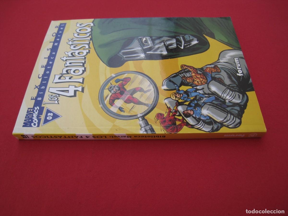 C&oacute;mics: BIBLIOTECA MARVEL - LOS 4 FANTASTICOS - N&ordm; 3 - FORUM. - Foto 3