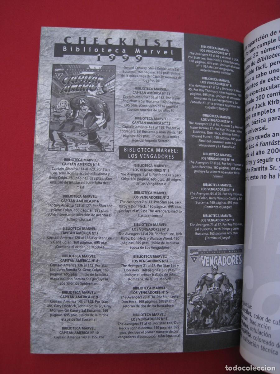 C&oacute;mics: BIBLIOTECA MARVEL - LOS 4 FANTASTICOS - N&ordm; 3 - FORUM. - Foto 9
