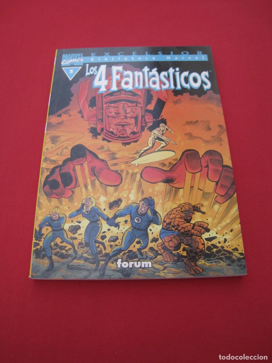 C&oacute;mics: BIBLIOTECA MARVEL - LOS 4 FANTASTICOS - N&ordm; 5 - FORUM. - Foto 1