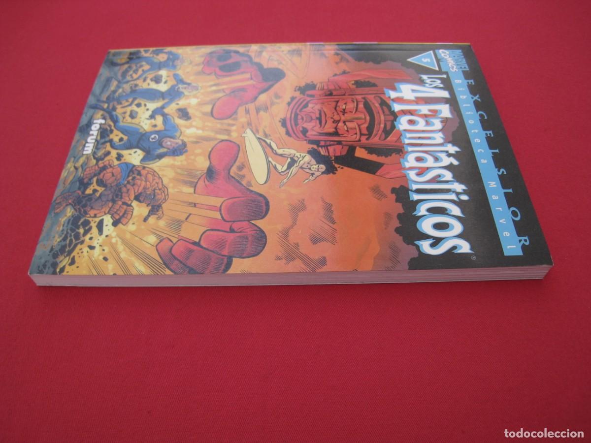 C&oacute;mics: BIBLIOTECA MARVEL - LOS 4 FANTASTICOS - N&ordm; 5 - FORUM. - Foto 5
