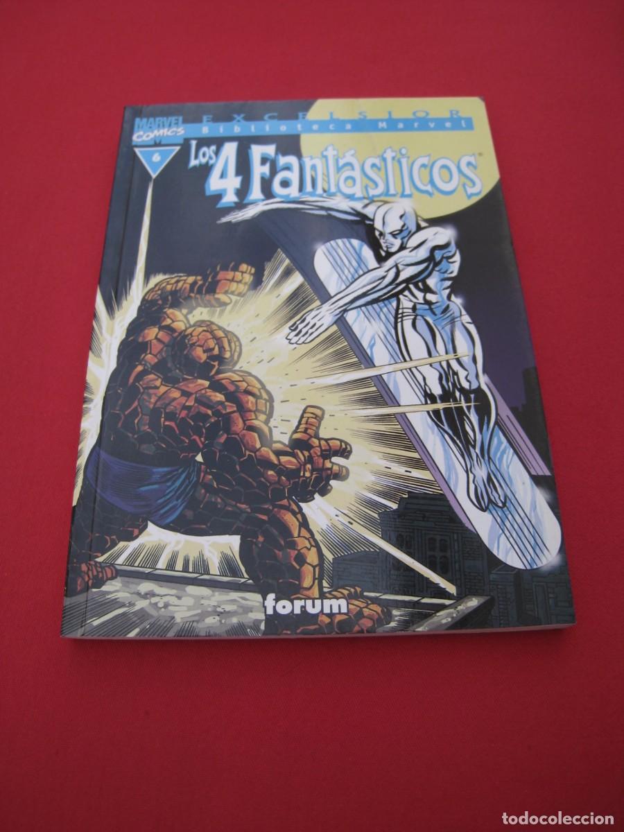 C&oacute;mics: BIBLIOTECA MARVEL - LOS 4 FANTASTICOS - N&ordm; 6 - FORUM. - Foto 1