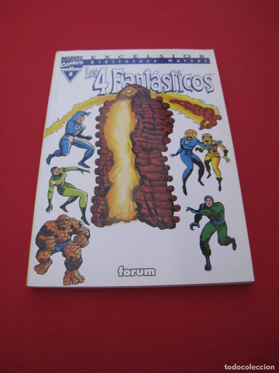 C&oacute;mics: BIBLIOTECA MARVEL - LOS 4 FANTASTICOS - N&ordm; 8 - FORUM. - Foto 1