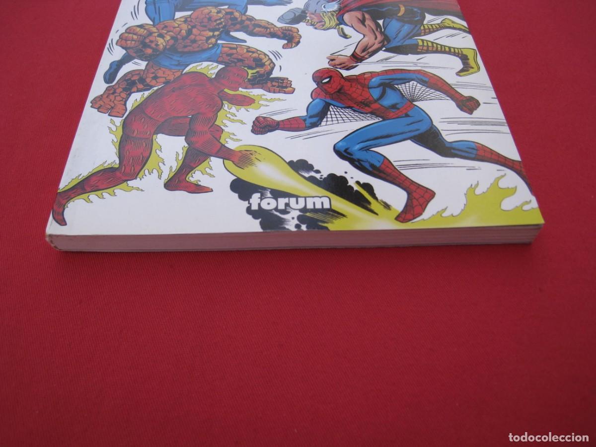 C&oacute;mics: BIBLIOTECA MARVEL - LOS 4 FANTASTICOS - N&ordm; 9 - FORUM. - Foto 2