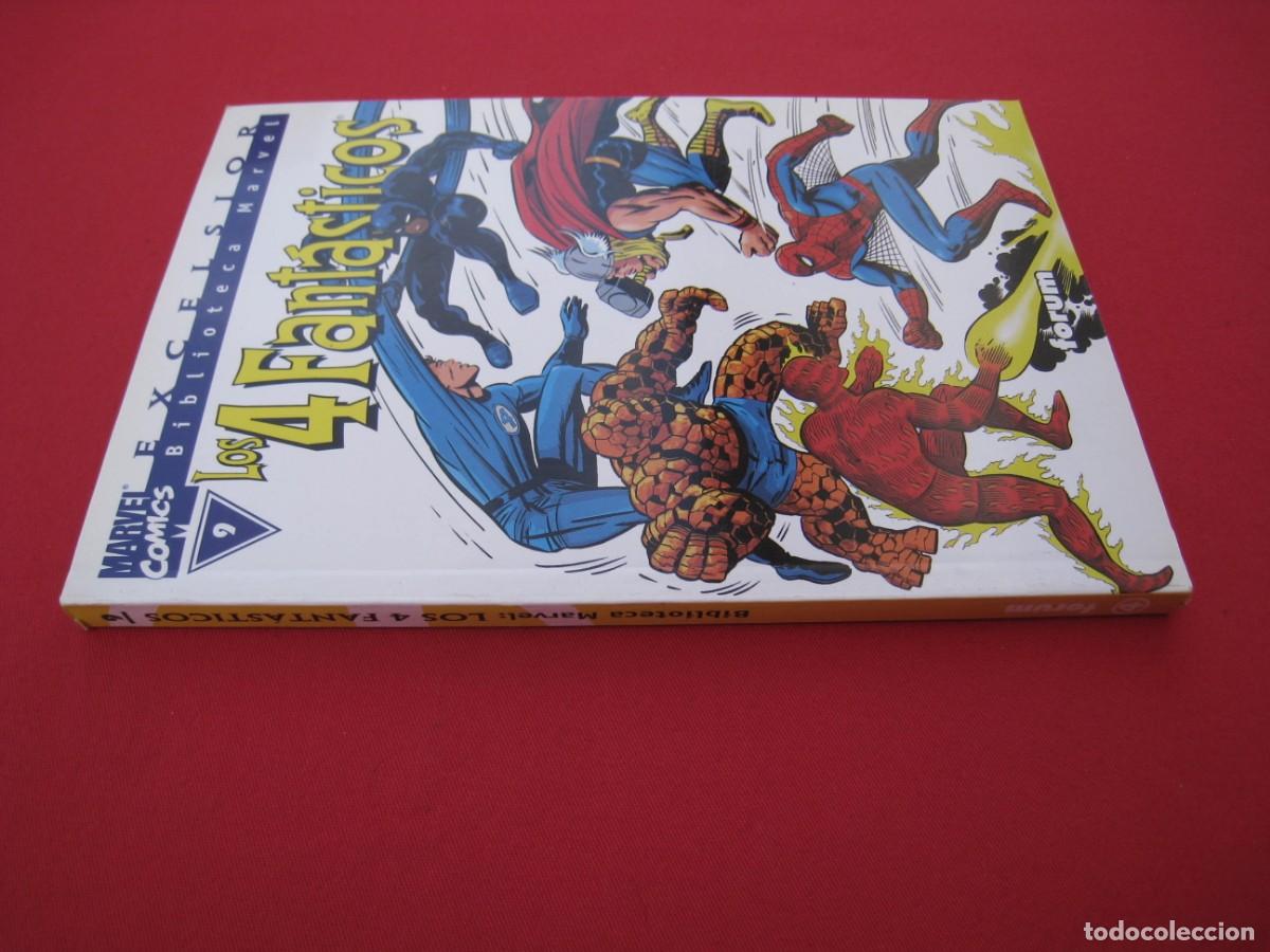 C&oacute;mics: BIBLIOTECA MARVEL - LOS 4 FANTASTICOS - N&ordm; 9 - FORUM. - Foto 3