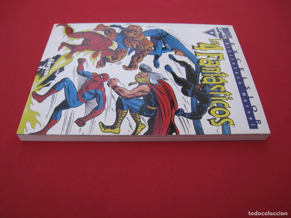 C&oacute;mics: BIBLIOTECA MARVEL - LOS 4 FANTASTICOS - N&ordm; 9 - FORUM. - Foto 5