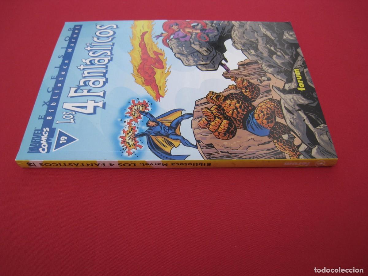 C&oacute;mics: BIBLIOTECA MARVEL - LOS 4 FANTASTICOS - N&ordm; 19 - FORUM. - Foto 3