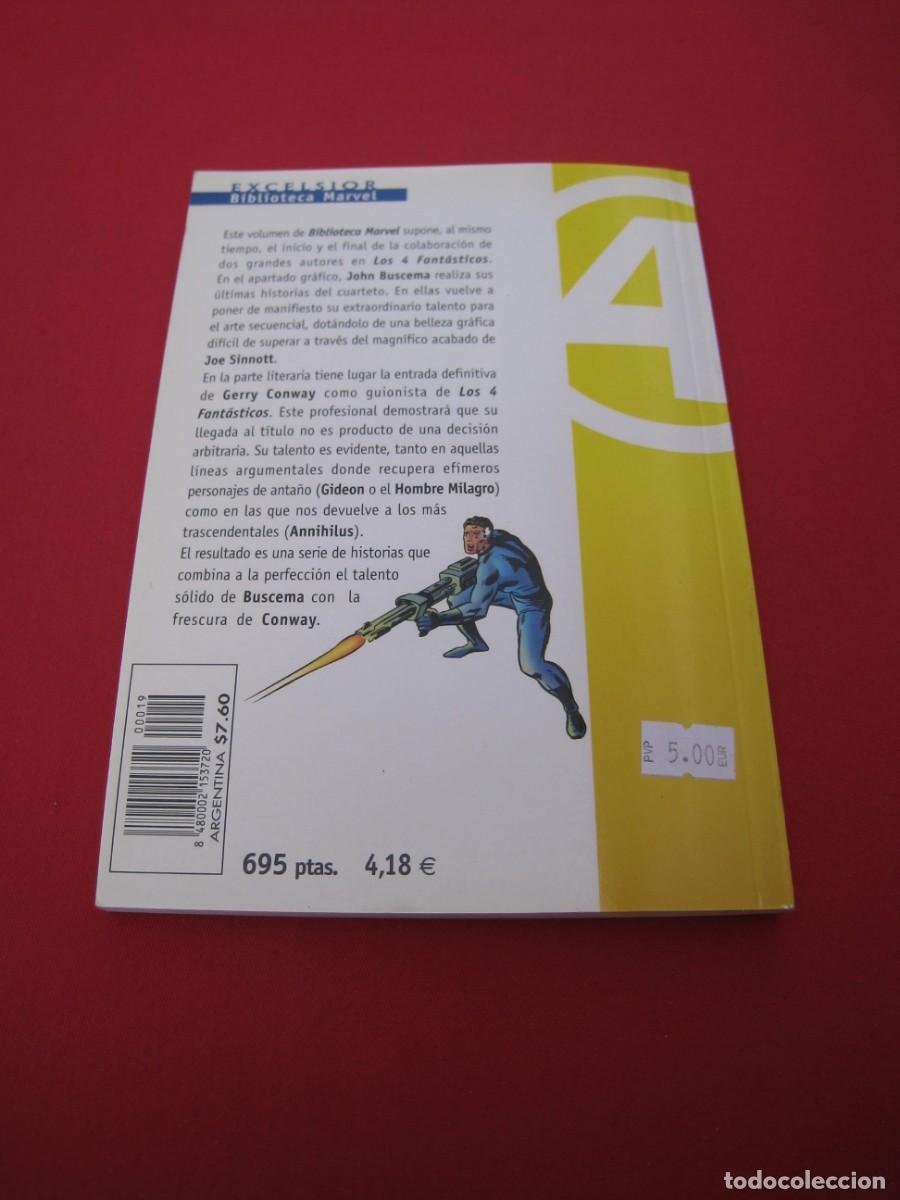 C&oacute;mics: BIBLIOTECA MARVEL - LOS 4 FANTASTICOS - N&ordm; 19 - FORUM. - Foto 8