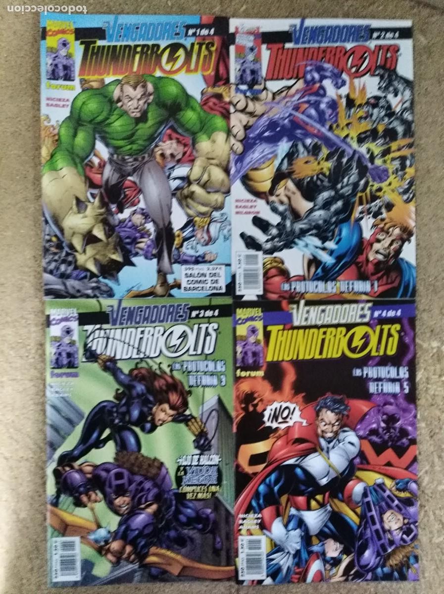 C&oacute;mics: Vengadores.Thunderbolts.Completa 4 comics.Marvel.Forum - Foto 1