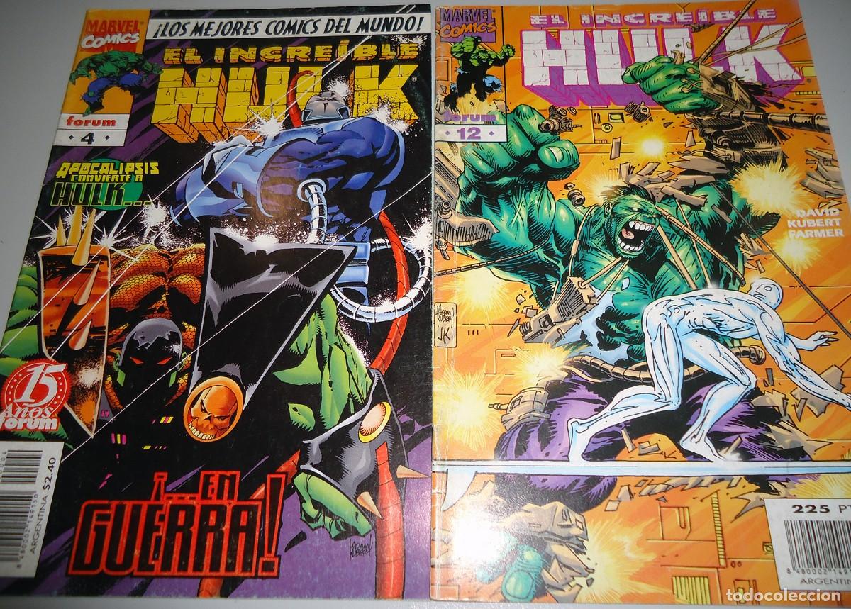 C&oacute;mics: EL INCREIBLE HULK Nos. 4-12 (FORUM, 1996) - Foto 1