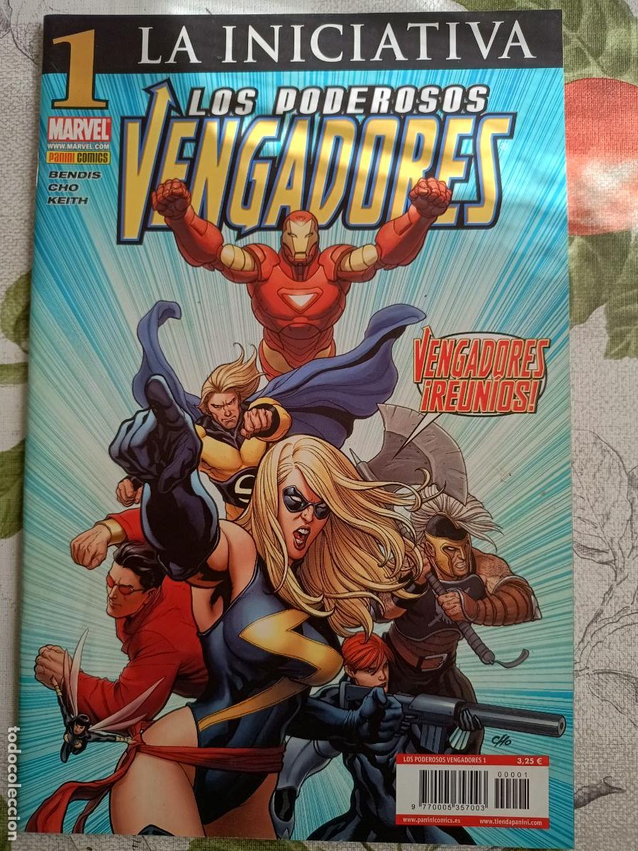 C&oacute;mics: PODEROSOS VENGADORES LA INICIATIVA N&ordm; 1 FORUM - Foto 1
