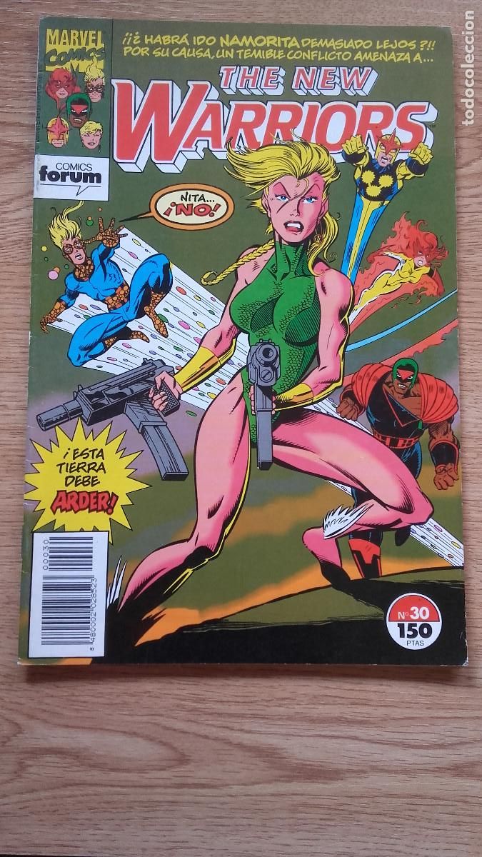 Comics: THE NEW WARRIORS - N&ordm; 30 - Guerra Mundial Dos: &iexcl;Esta tierra debe arder! - FORUM