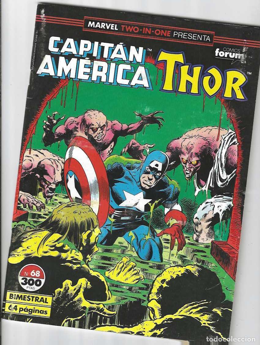 C&oacute;mics: CAPITAN AMERICA / THOR N&ordm; 68 - GRAPA FORUM - Foto 1