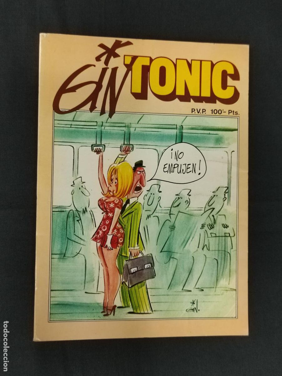 C&oacute;mics: GIN TONIC - JORGE GINES - EDICIONES FORUM - - Foto 1