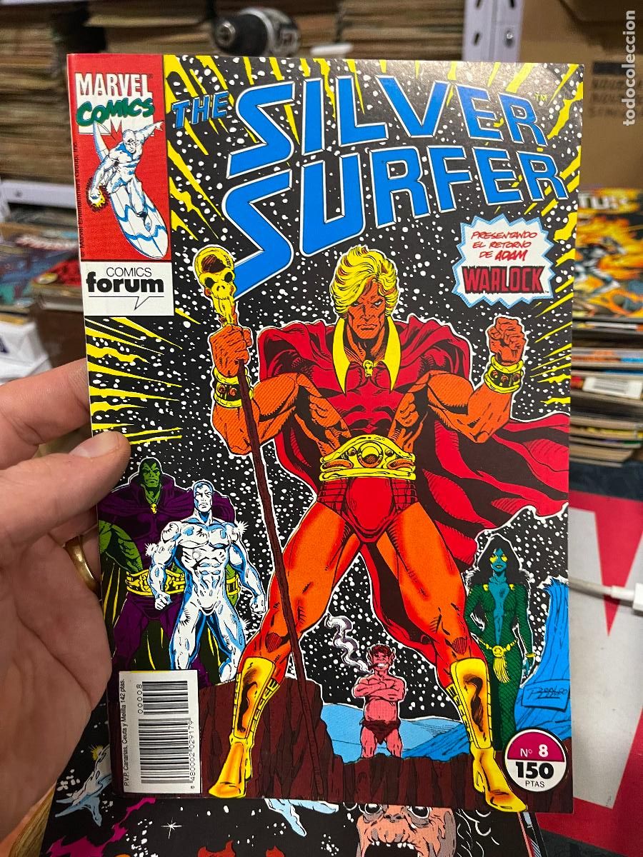 C&oacute;mics: SILVER SURFER NUMERO 8 MUY BUEN ESTADO - Foto 1