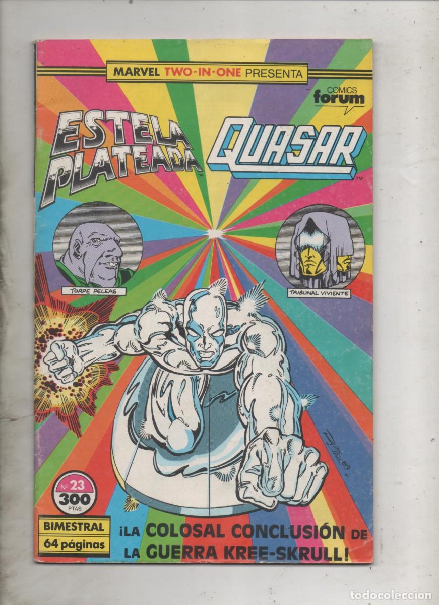 C&oacute;mics: ESTELA PLATEADA / QUASAR N&ordm; 23 . FORUM -D4 - Foto 1