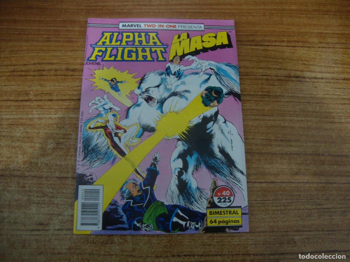 C&oacute;mics: COMIC ALPHA FLIGHT LA MASA N&ordm; 40 - Foto 1