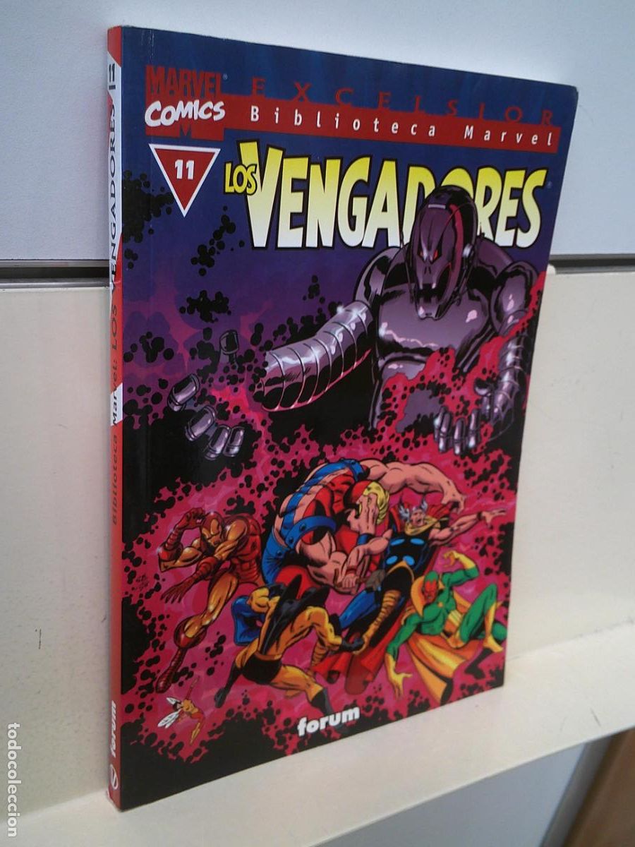C&oacute;mics: BIBLIOTECA MARVEL EXCELSIOR LOS VENGADORES N&ordm; 11 - FORUM - Foto 1