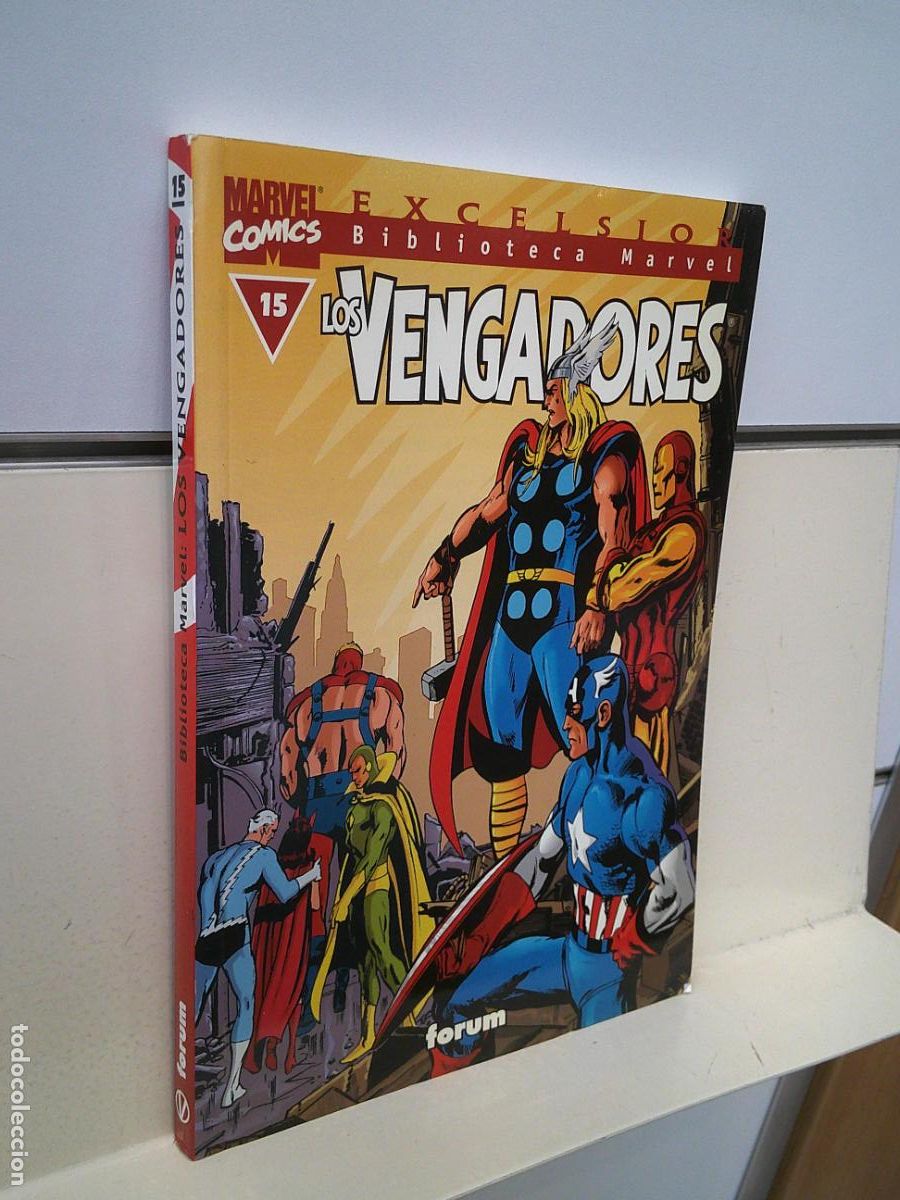 C&oacute;mics: BIBLIOTECA MARVEL EXCELSIOR LOS VENGADORES N&ordm; 15 - FORUM - Foto 1
