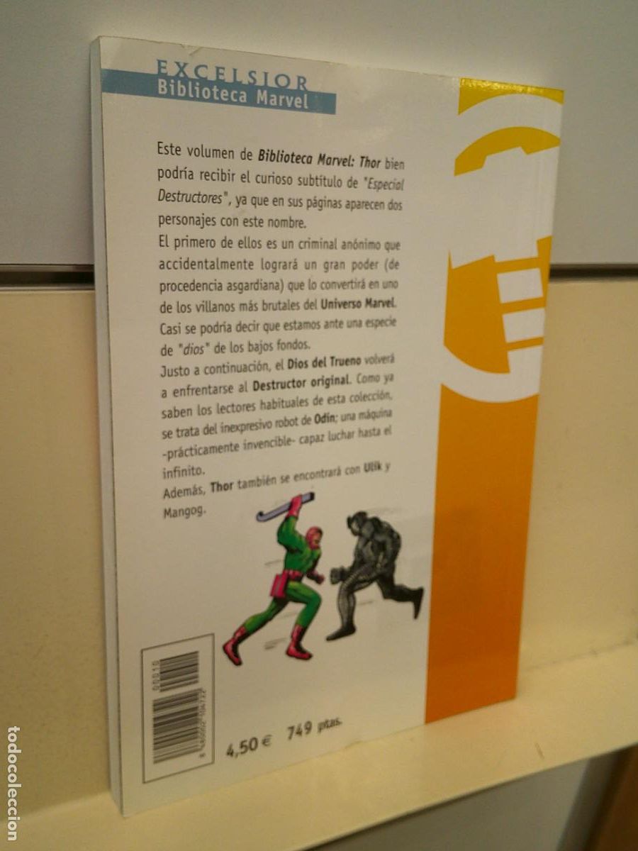C&oacute;mics: BIBLIOTECA MARVEL EXCELSIOR EL PODEROSO THOR N&ordm; 10 - FORUM - Foto 2