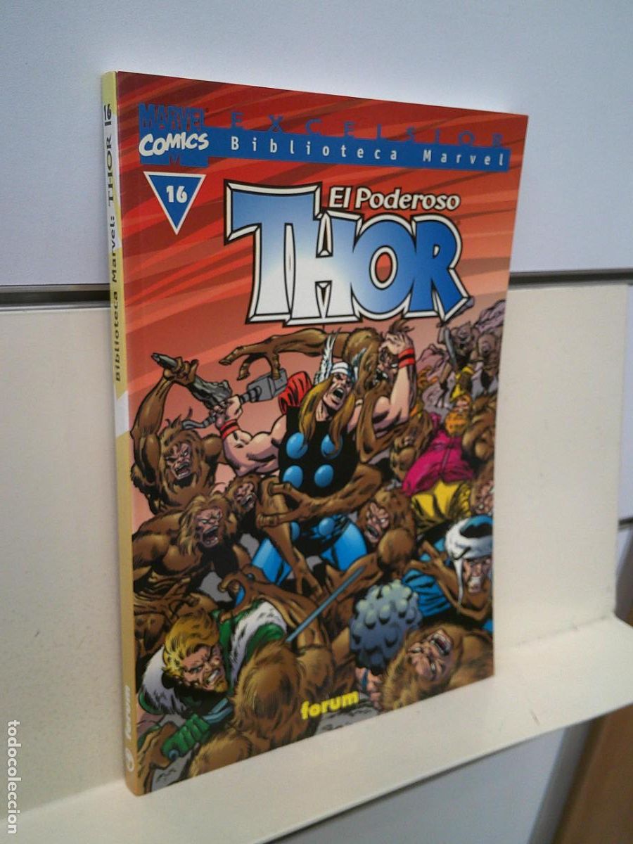 C&oacute;mics: BIBLIOTECA MARVEL EXCELSIOR EL PODEROSO THOR N&ordm; 16 - FORUM - Foto 1