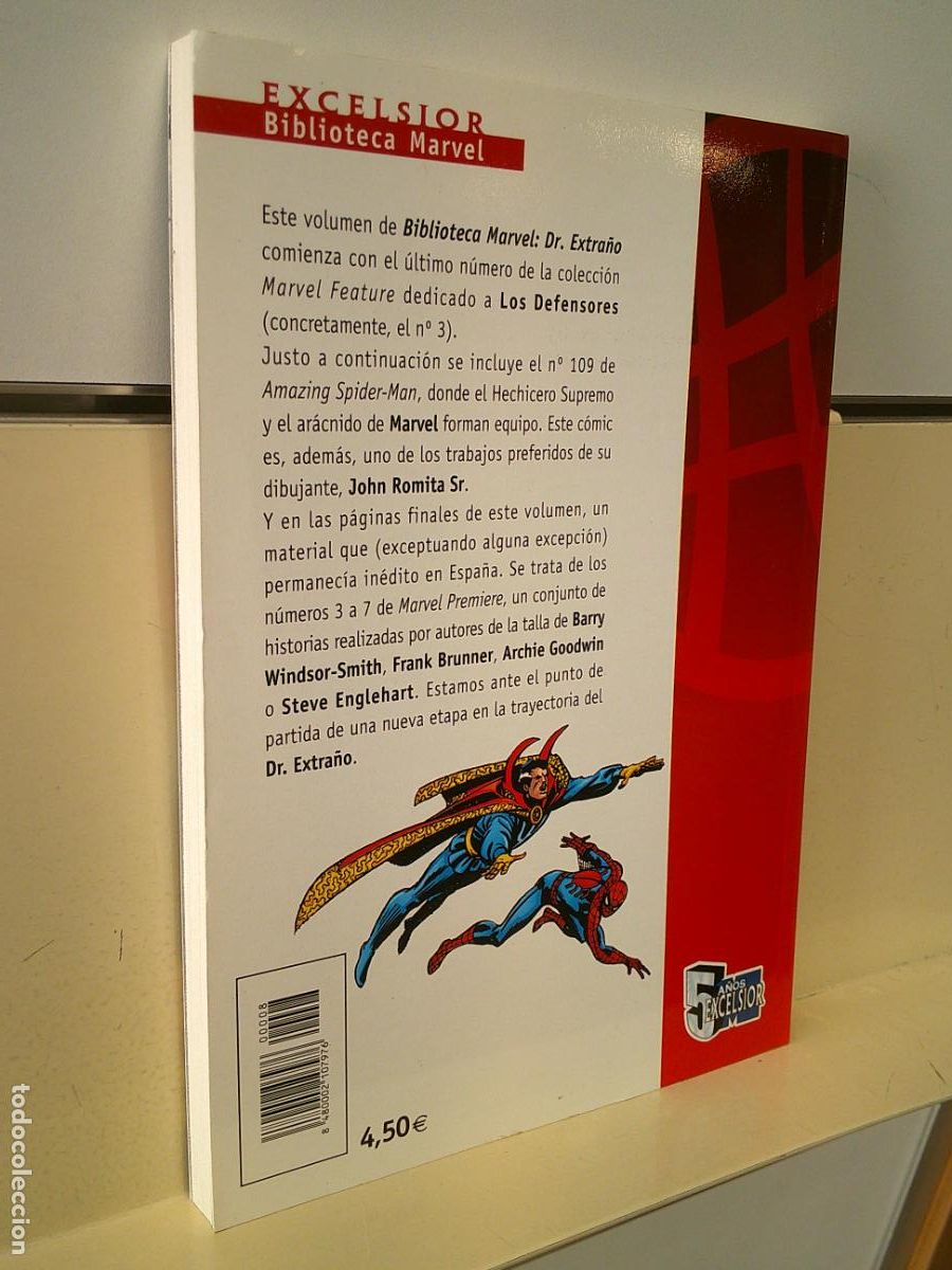 C&oacute;mics: BIBLIOTECA MARVEL EXCELSIOR DOCTOR DR. EXTRA&Ntilde;O N&ordm; 8 - FORUM - Foto 2