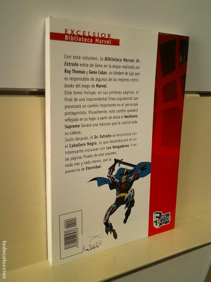 C&oacute;mics: BIBLIOTECA MARVEL EXCELSIOR DOCTOR DR. EXTRA&Ntilde;O N&ordm; 6 - FORUM - Foto 2