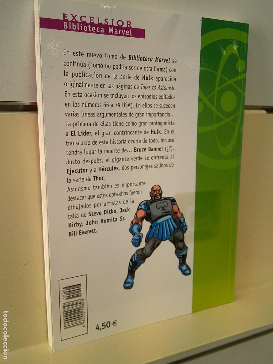 C&oacute;mics: BIBLIOTECA MARVEL EXCELSIOR HULK N&ordm; 6 - FORUM - Foto 2