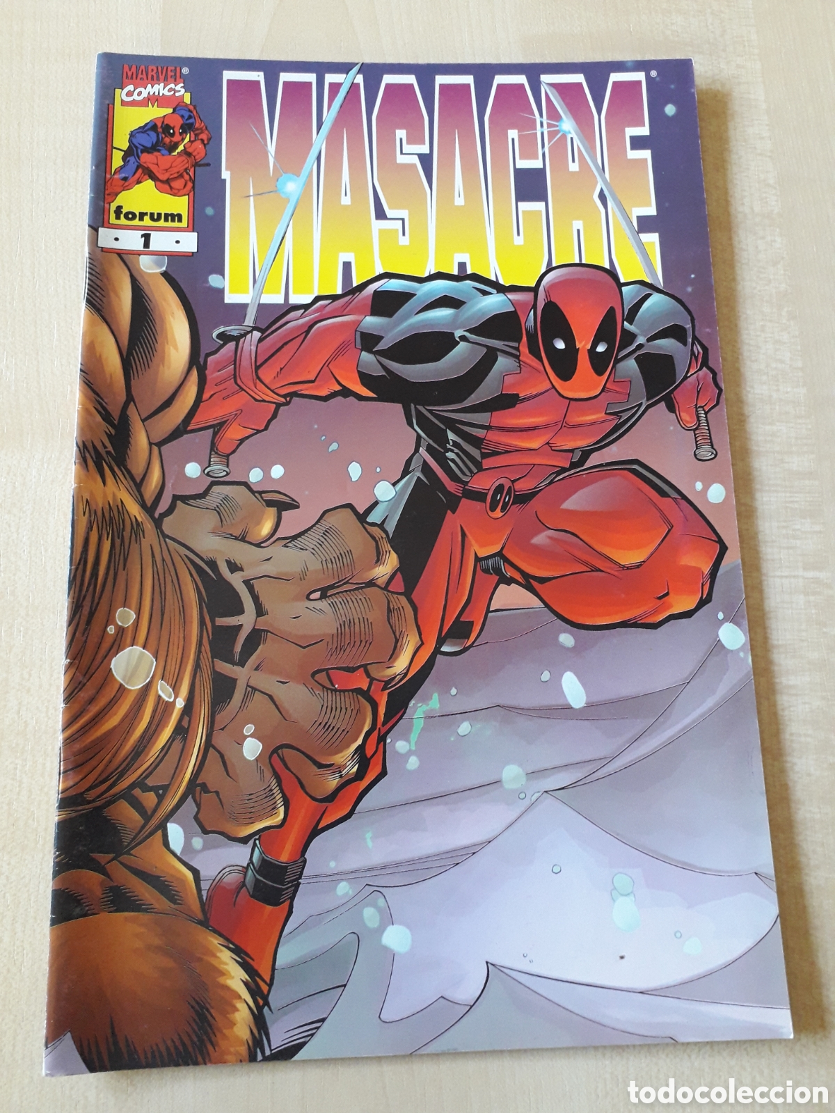 C&oacute;mics: Masacre Deadpool vol 3 num 1. Excelente estado - Foto 1