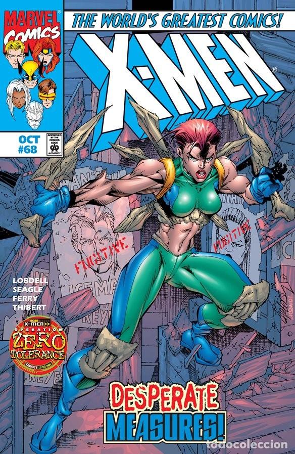 C&oacute;mics: planche originale PASQUAL FERRY X-Men #68 p.10, 1997 TBE - Foto 2