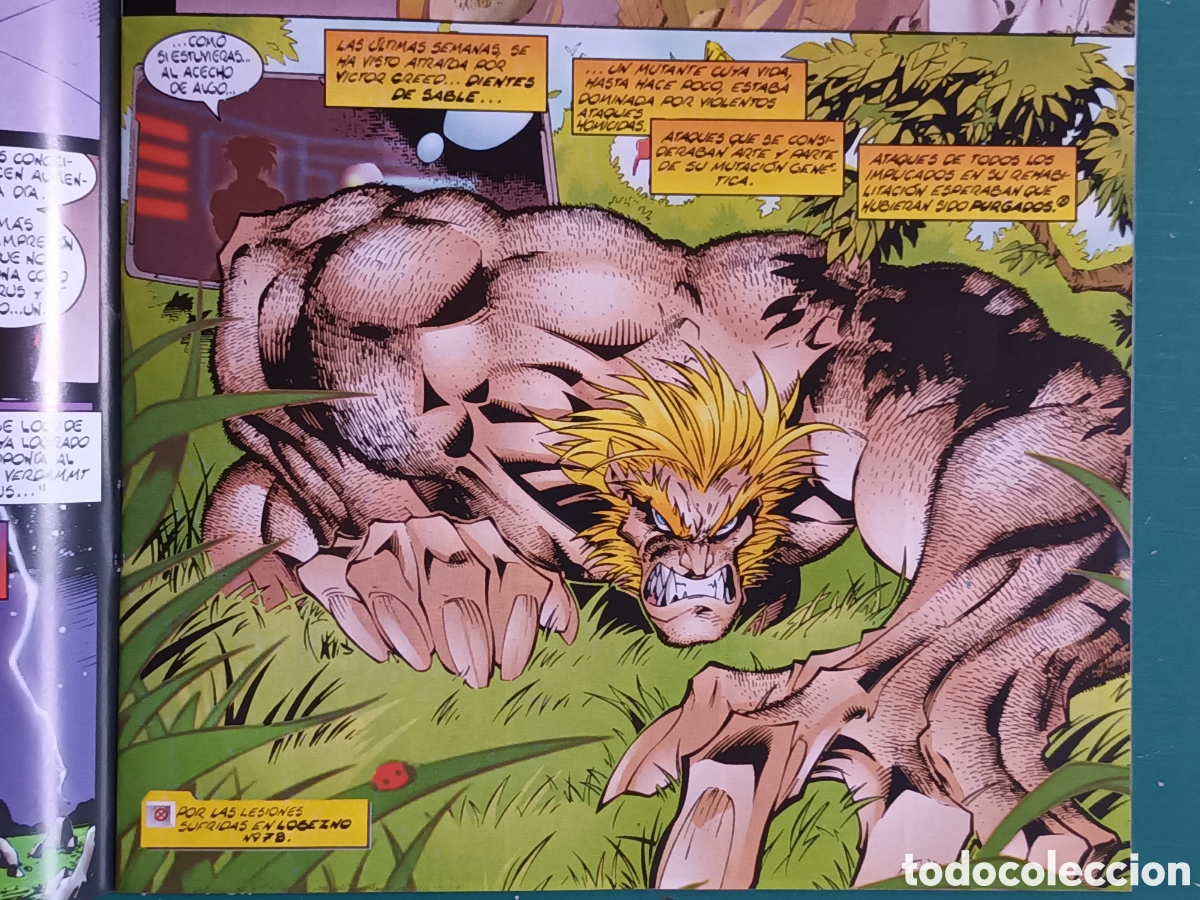 C&oacute;mics: Patrulla X Vol 2 N&ordm; 5 FORUM - MARVEL 1996 Dientes de Sable - Foto 5