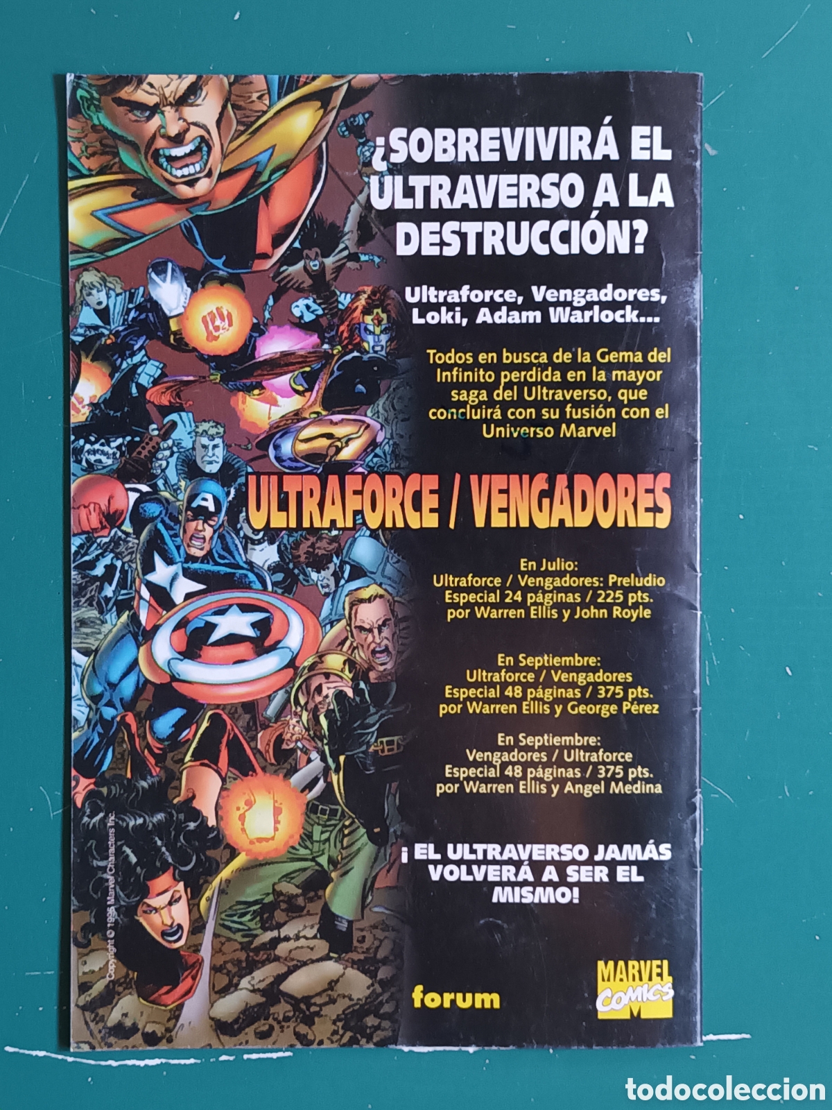 C&oacute;mics: Patrulla X Vol 2 N&ordm; 5 FORUM - MARVEL 1996 Dientes de Sable - Foto 7