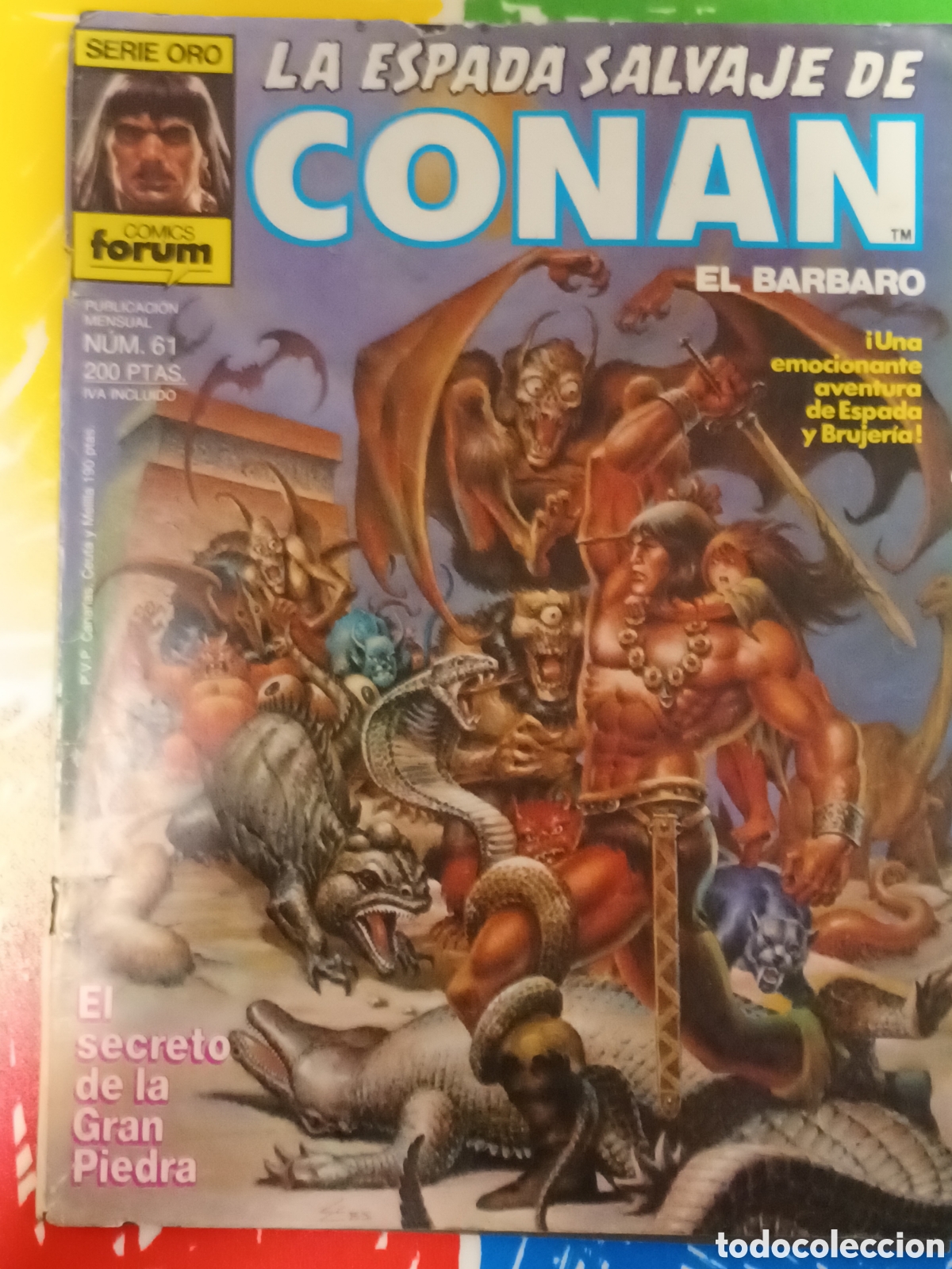 C&oacute;mics: CONAN NUMERO 61 FORUM - Foto 1