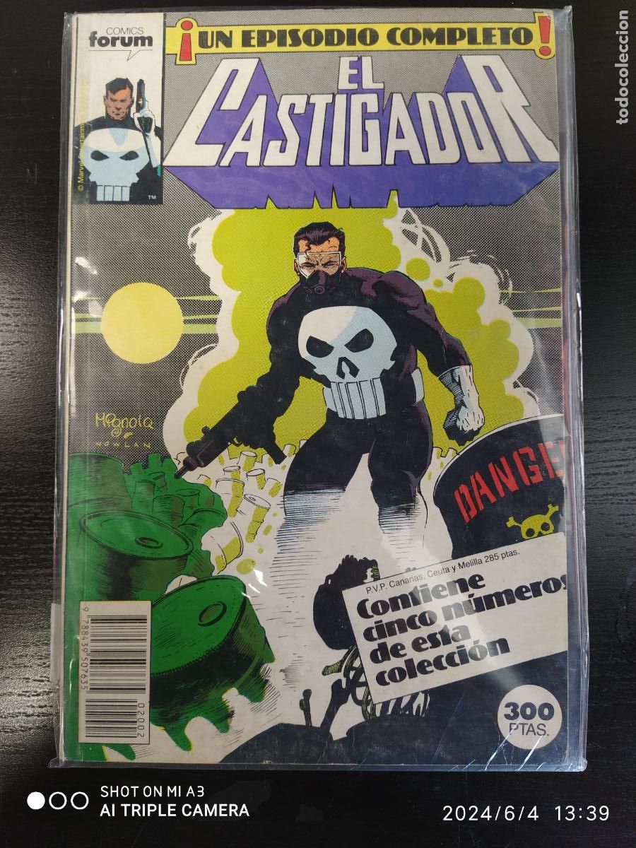 C&oacute;mics: El castigador. n&ordm;6 a 10. Retapado - Foto 1