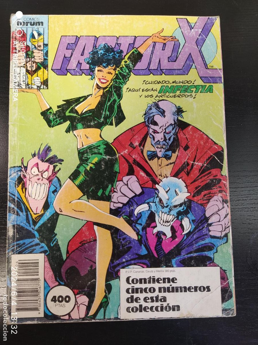 C&oacute;mics: FACTOR-X VOL1 - TOMO 6 RETAPADO (26 al 30) FORUM 1&ordf; edici&oacute;n - Foto 1