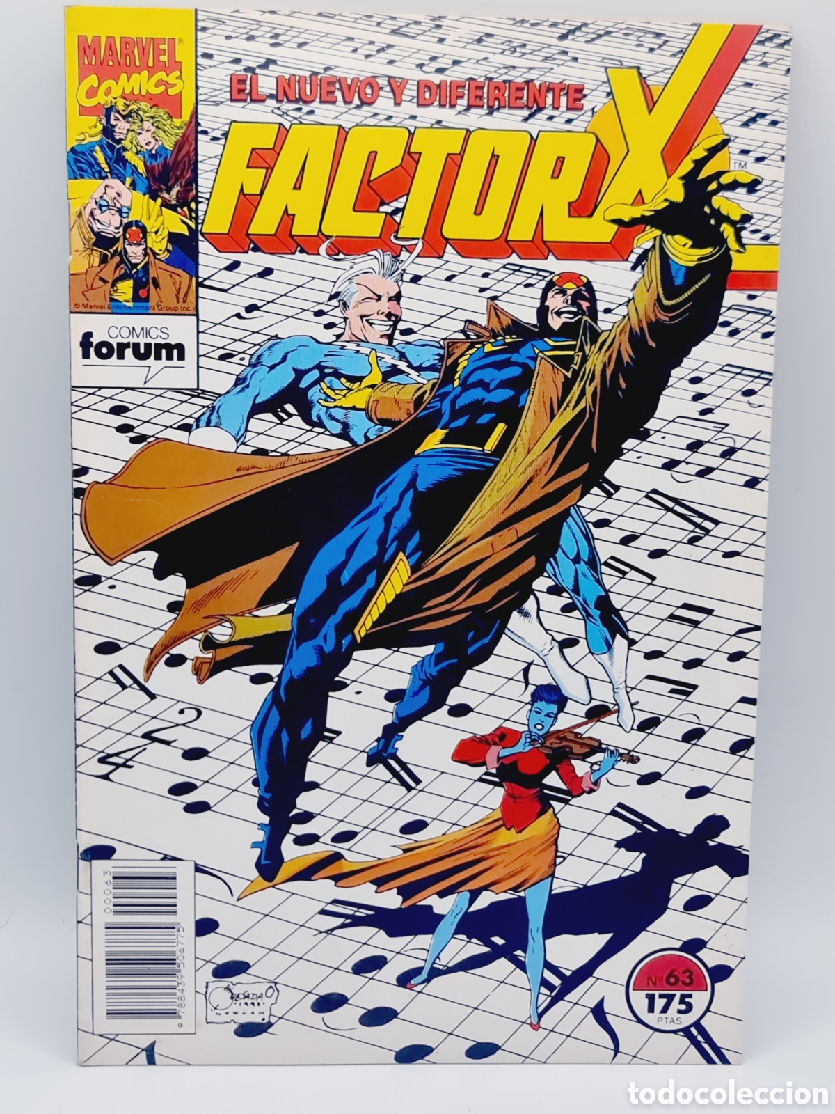 C&oacute;mics: EXCELENTE ESTADO FACTOR X 63 FORUM COMICS GRAPA - Foto 1
