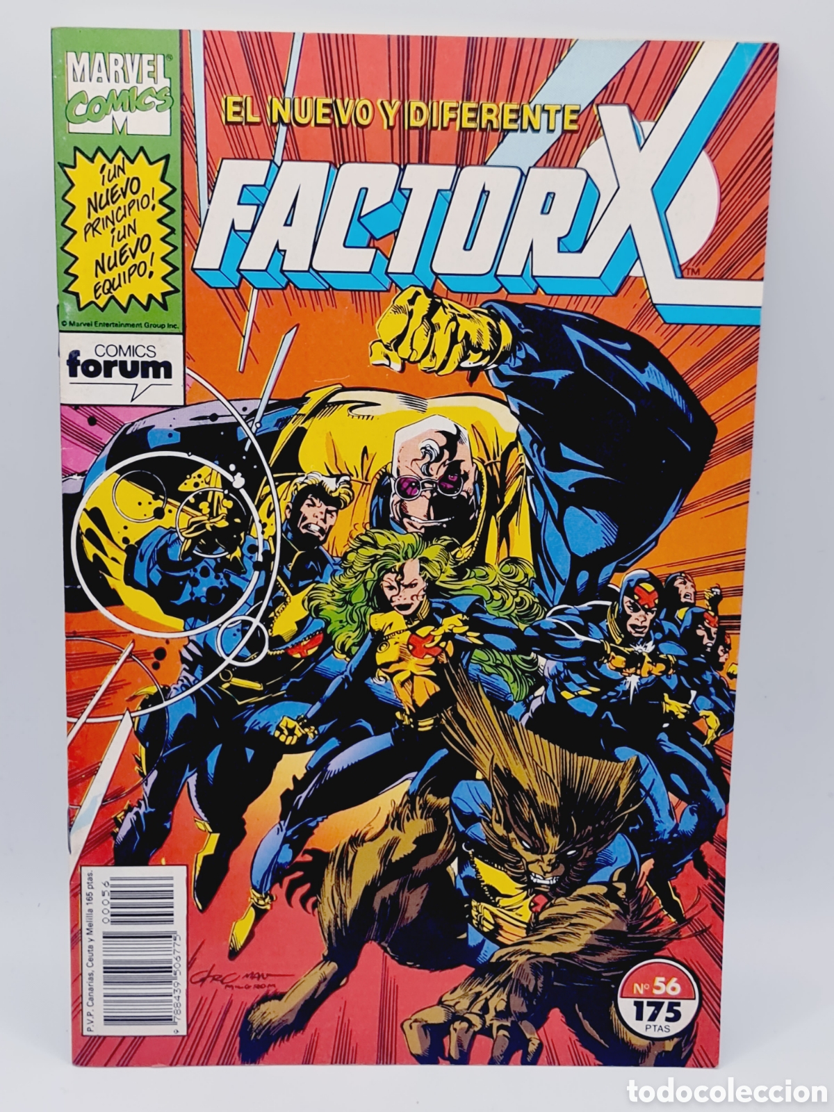 C&oacute;mics: EXCELENTE ESTADO FACTOR X 56 FORUM COMICS GRAPA - Foto 1