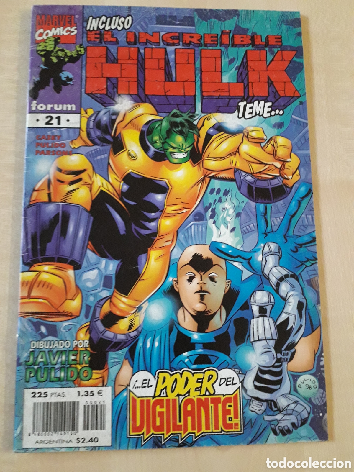 C&oacute;mics: El incre&iacute;ble Hulk num 21. Ed f&oacute;rum - Foto 1