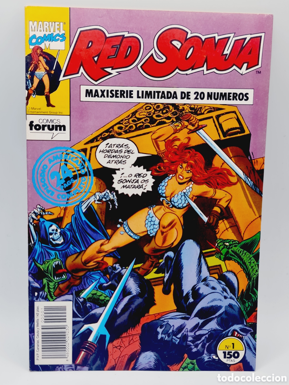 C&oacute;mics: EXCELENTE ESTADO RED SONJA 1 FORUM COMICS GRAPA - Foto 1