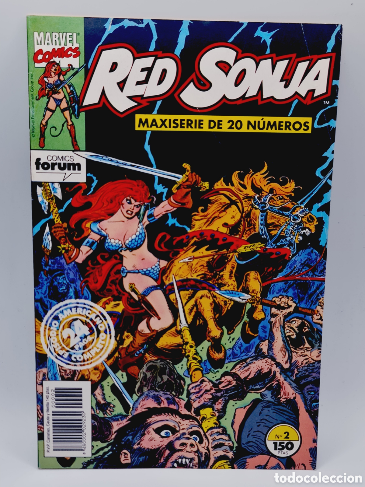 C&oacute;mics: EXCELENTE ESTADO RED SONJA 2 FORUM COMICS GRAPA - Foto 1