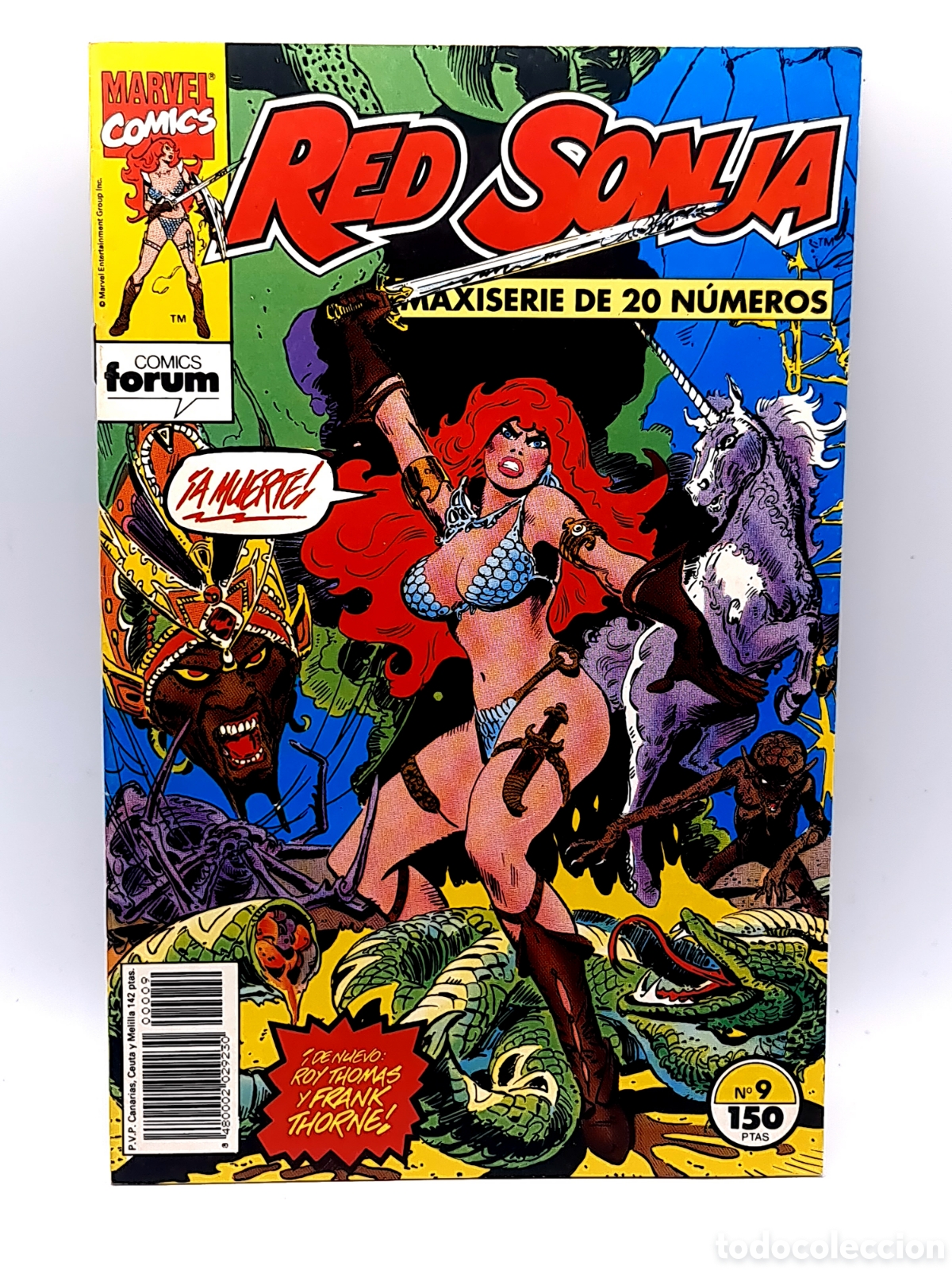 C&oacute;mics: EXCELENTE ESTADO RED SONJA 9 FORUM COMICS GRAPA - Foto 1