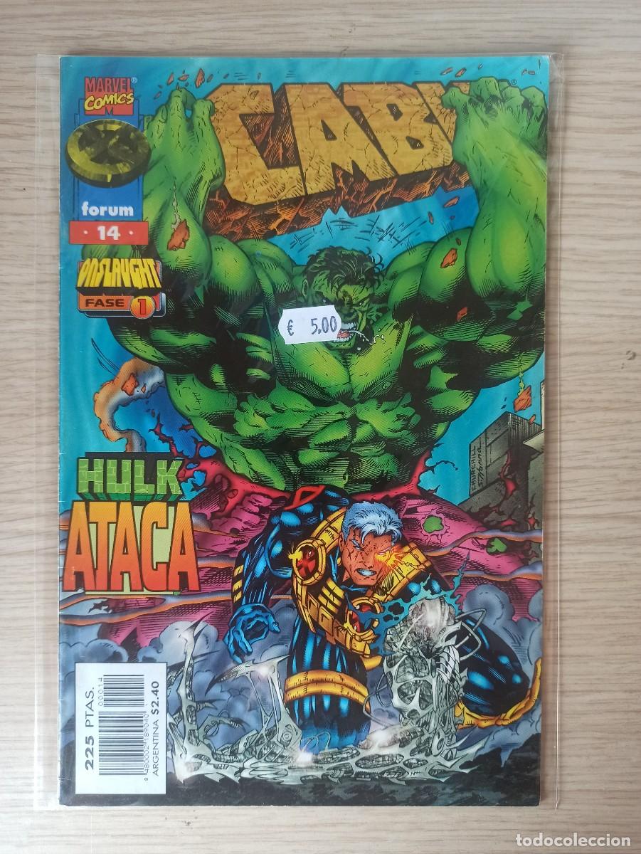 C&oacute;mics: CABLE - ONSLAUGHT FASE 1 &rdquo;Hulk ataca&rdquo; (Ed. Comics F&oacute;rum) N&ordm; 14 - Foto 1