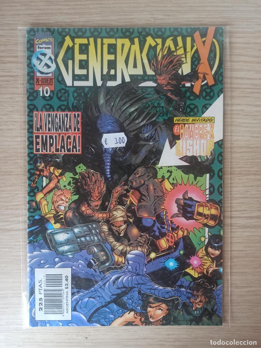 C&oacute;mics: GENERACI&Oacute;N X &rdquo;&iexcl;La venganza de Emplaca!&rdquo; (Ed. Comics F&oacute;rum) N&ordm; 10 - Foto 1