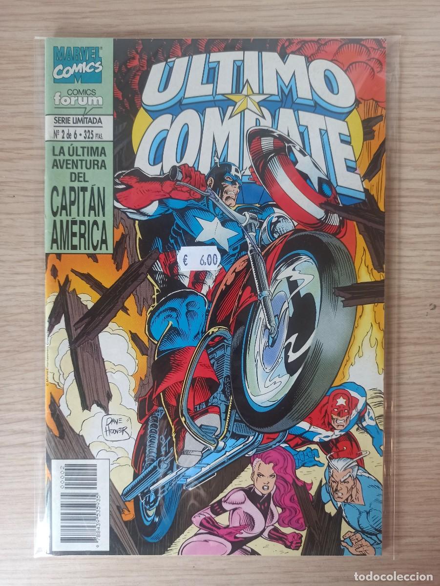 C&oacute;mics: CAPITAN AMERICA - ULTIMO COMBATE (Ed. Comics F&oacute;rum) N&ordm; 2 de 6 de serie limitada - Foto 1