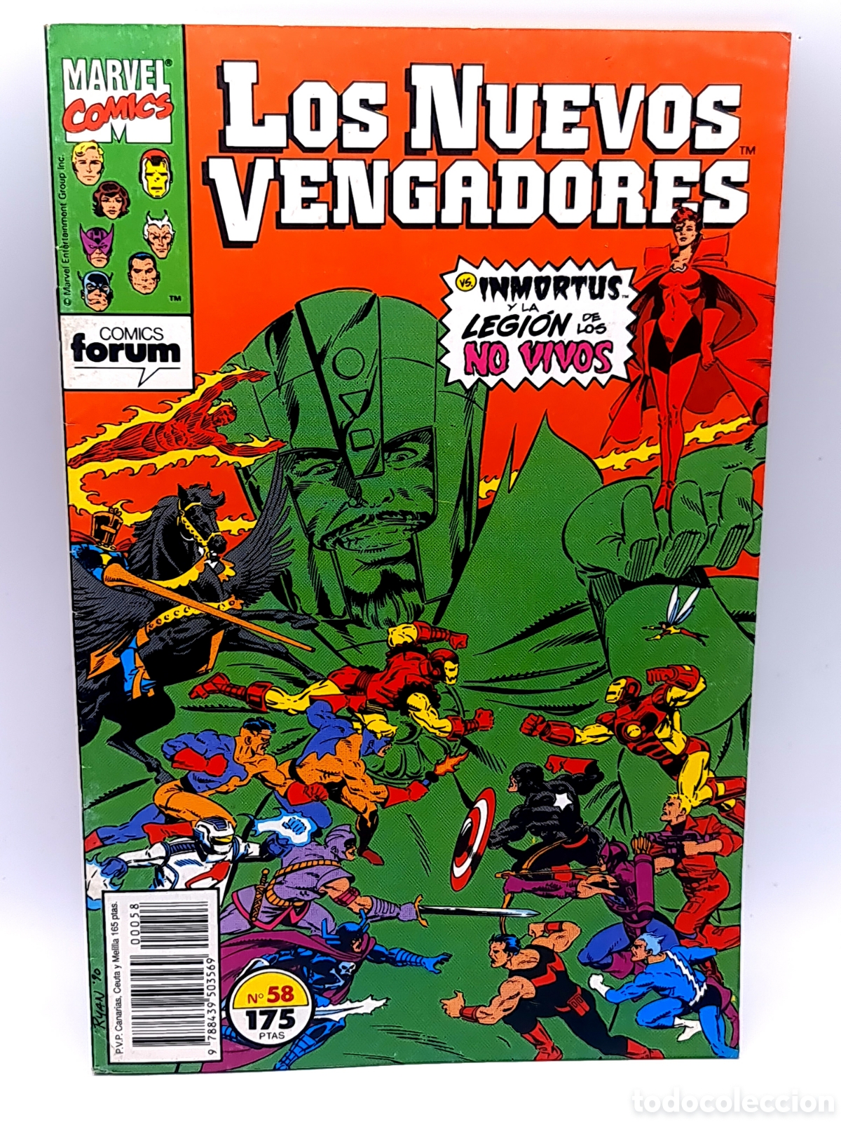 C&oacute;mics: EXCELENTE ESTADO LOS NUEVOS VENGADORES 58 FORUM COMICS - Foto 1