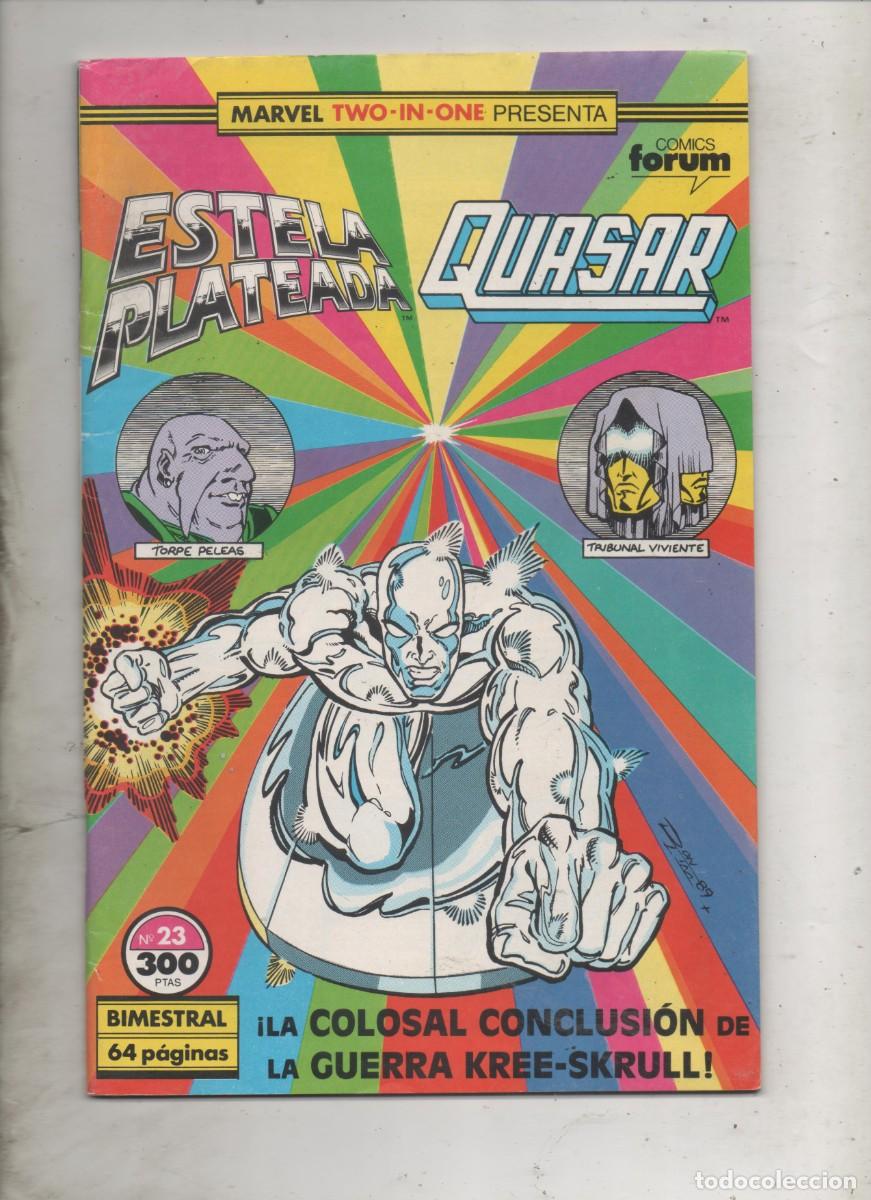 C&oacute;mics: ESTELA PLATEADA / QUASAR N&ordm; 23 . FORUM -D4 - Foto 1